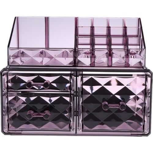 Acrylic Cosmetic Organizer Makeup Case Jewelry Storage Holder Box Big Drawer