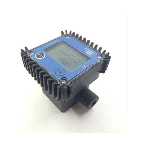 Digital Turbine Flowmeter Electronic Flow Meter Chemical Water 1 Inch To 4 Points 20BAR 103mm 2.3-3.3V 10-120L/min Hot Sale