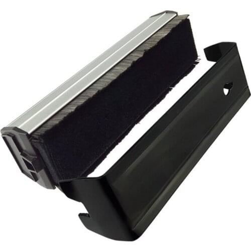 D5QC 2 in 1 Carbon Fiber+ Velvet Vinyl Record Anti Static Cleaning Brush Dust Remover for LP Vinyl Records Tools