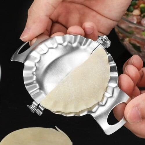 Stainless steel dumpling mold dumpling artifact handmade kitchen gadget dumpling mold