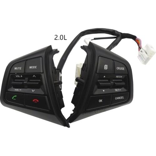 56190-C9010 Car Steering Wheel Cruise Control Buttons Remote Control Volume Button 96710C90004X For Hyundai Creta Ix25 2.0L