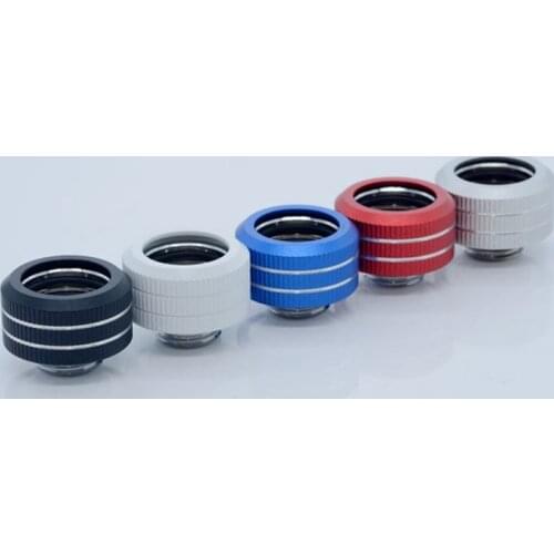 Computer water cooled 16MM color hard tube fast screwing Three sealing ring internal thread fixing BYGKN-C16