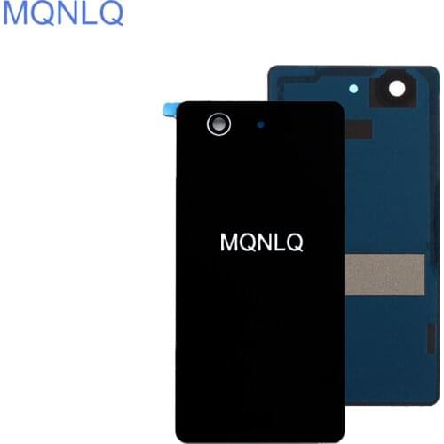 MQNLQ Z3 mini Back Housing Battery Door Glass Cover housing for sony xperia Z3 Compact D5803 D5833 back cover