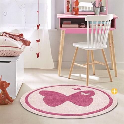 Cartoon children room carpet the butterfly rug for livingroom the princesss room tapete bedroom bed blanket gift customized