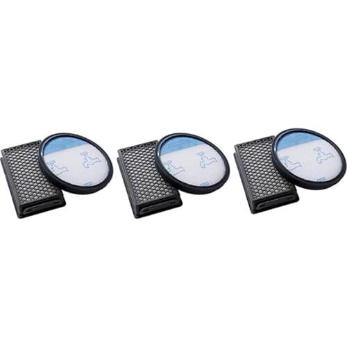 6Pcs Vacuum Cleaner Accessories Kit Filter Mesh Hepa Filter Cotton for Rowenta RO3715 RO3795 RO3798