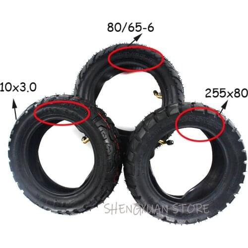 For Electric Scooter Speedual Grace 10 Zero 10X 10x3 Inch Off Road City Road Pneumatic Tire Inner Tube Inflatable Tyre 255x80