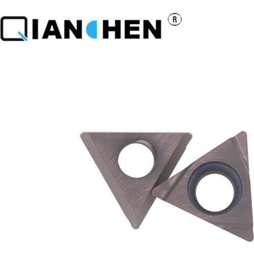 QIANCHEN TPGH110304L-F general purpose triangle fine boring cutter grain boring insert Ten pieces of a box