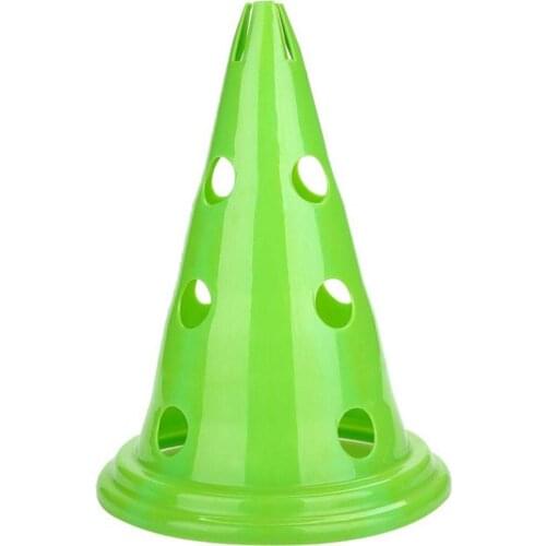 Football Barrier Outdoor Eco-friendly Training Cones Durable Rugby Portable Roadblock Skating Sport Marker Multicolor