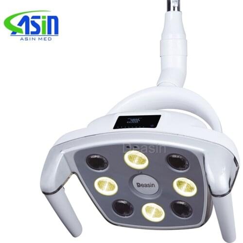 Dental operation lighting LED lamp for implant for dental chair cold light shadowless with touch screen