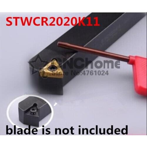STWCR2020K11/STWCL2020K11, external turning tool holder material HSS use for Face machining Large small mini CNC