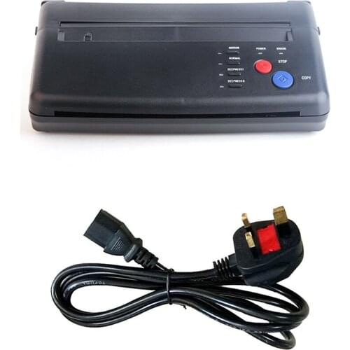 Stencil Machine Tattoo Transfer Machine Printer Drawing Thermal Stencil Maker Copier for Tattoo Transfer Paper Supply UK Plug
