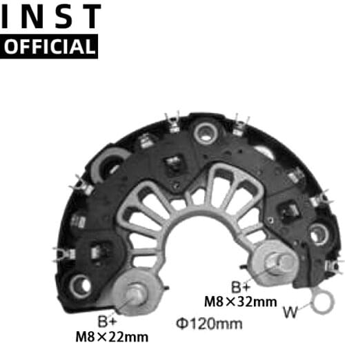 ALTERNATOR GENERATORS RECTIFIER BRIDGE FOR BR201 F00M 133201 F00M 133205 F00M 133228 F00M 133241 F00M 133246 RB-119H 133921