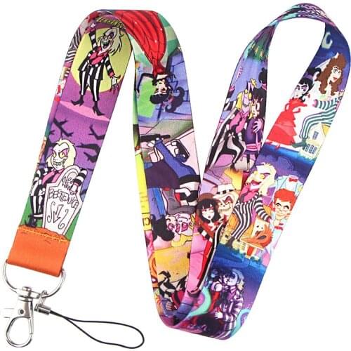 ER217 High Quality Cartoon Key Chain Lanyard Gifts For Child Students Friends Phone USB Badge Holder Necklace DIY Hang Rope