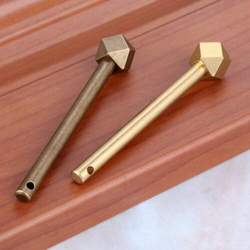 1pc Pure Brass Antique Bronze Door Latch Locking Pin 86mm Antique Furniture Copper Fittings Door Bolt Lock Furniture Hardware