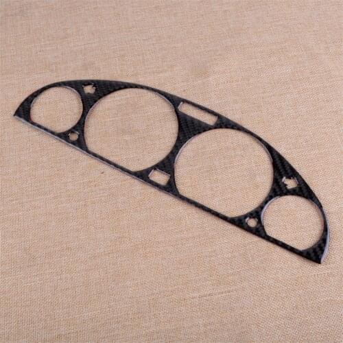 CITALL Carbon Fiber Dashboard Meter Ring Instrument Cluster Panel Screen Sticker fit for BMW E46 M3 1998 - 2002 2003 2004 2005