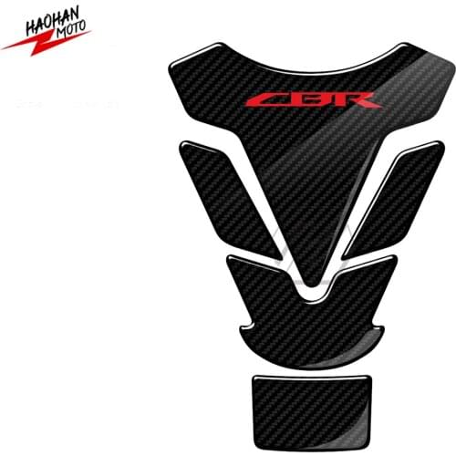 For Honda CBR600RR CBR900RR CBR959RR CBR Tankpad R3D Carbon Look Motorcycle Tank Pad Protector