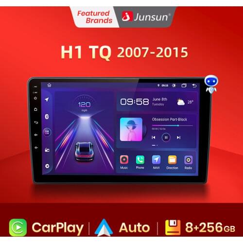 Junsun Car Radio For Hyundai H1 Android 2007 -2015 AI Voice Control Video Navigation GPS 2Din Multimedia Player