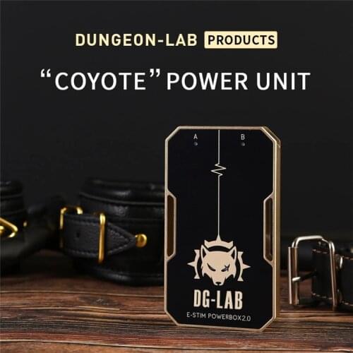“COYOTE” E-STIM DG-LAB SM Player APP Remote Electric Shock Tens Electro Device Sex Toys For Couples Penis Electrical Stimulator