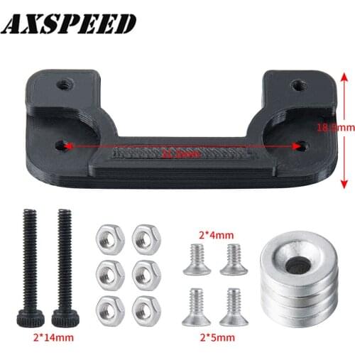 AXSPEED RC Car Body Shell Column Mount Bracket Invisible Body Post for 1:24 Axial SCX24 90081 AXI00001 RC Crawler Upgrade Parts