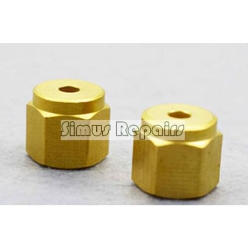 Copper Nut 1/8 Hex Nut Hex Nut Replaces Swagelok Agilent Inch Thread Chromatography