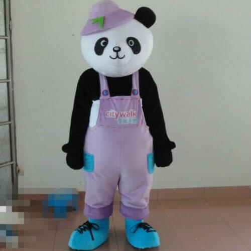 New Christmas Carnival Costume Halloween Cute Panda Cosplay Set Adult Use Birthday Party Advertising Parade Mascot