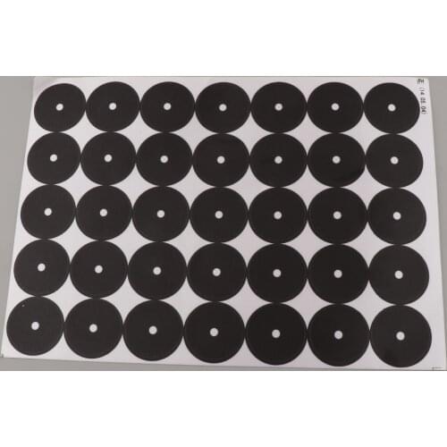 30pcs Billiard Spot Stickers Cue Ball Positioning Replacement Black