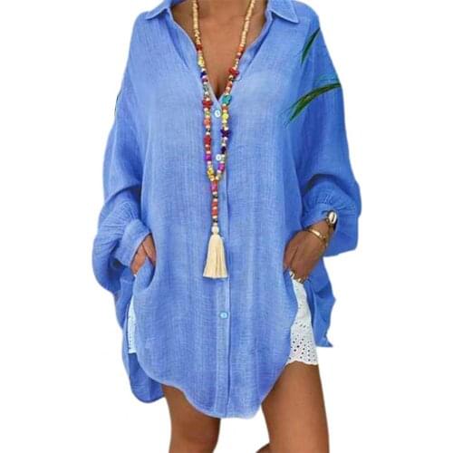 2021 New Loose Women Cover Ups Swimwear White Beach Dress Cotton Beach Kimono Coverups for Women Swimsuit Cover Up Beach Woman