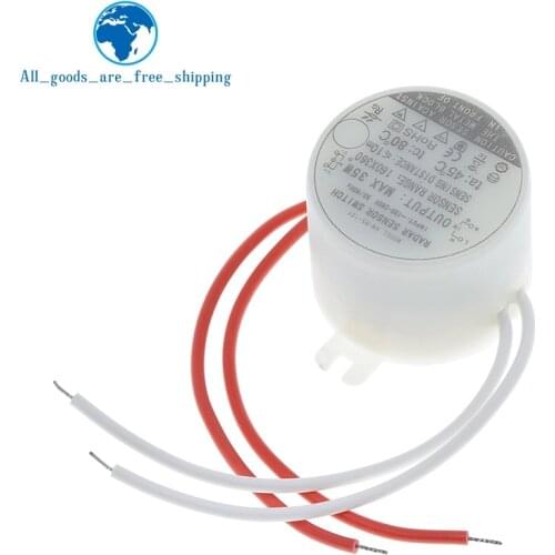 New Electric 35W Circular Radar Microwave induction sensor switch instead of the human body infrared induction switch sensors