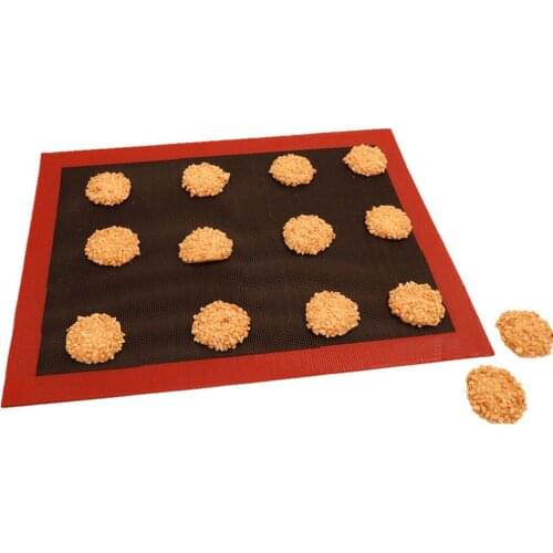 Silicone Hollow Baking Mat Sheet NonStick Oven Liner Perforated Mesh Pad, Non-stick High Temperature Breathable Baked Pad