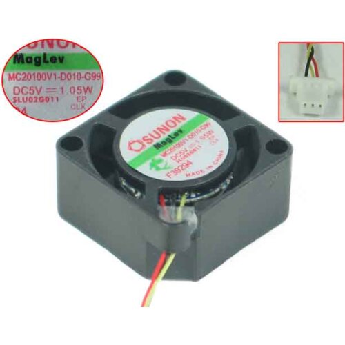 SUNON MC20100V1-D010-G99 DC 5V 1.05W 20x20x10mm Server Cooling Fan