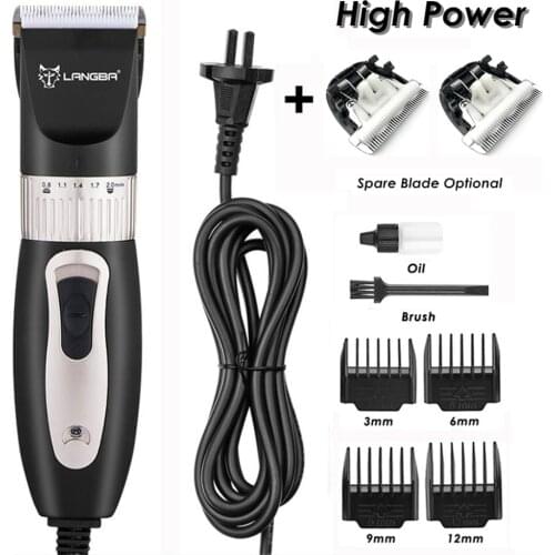 High Power 28W Professional Pet Clipper Dog Hair Trimmer Grooming Pets Animal Cat Shaver Electric Scissors Mower Haircut Machine