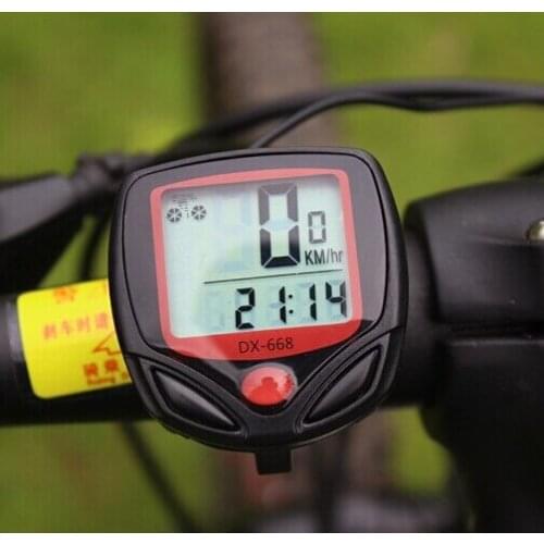 Bike Computer S548B Waterproof LCD Bicycle Computer Display Bike Odometer Speedometer 14 Functions stopwatch BCP0104