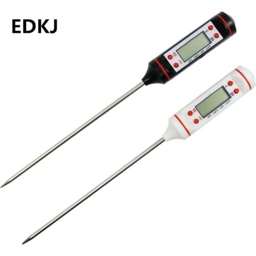 1pcs kitchen oil thermometer barbecue baking temperature measurement electronic food needle thermometer without battery