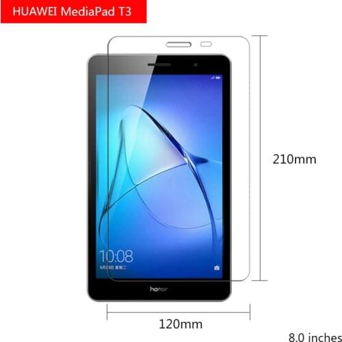 2packs Tempered Glass for Huawei Media Pad T3 8.0 8-Inch High Clear Screen Protector For Huawei Tablet Tempered Film For Pad