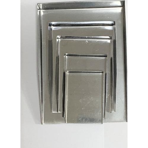 5PCS Steel Jewelry Shovels Without Handle for Gold Silver Powder Recycle