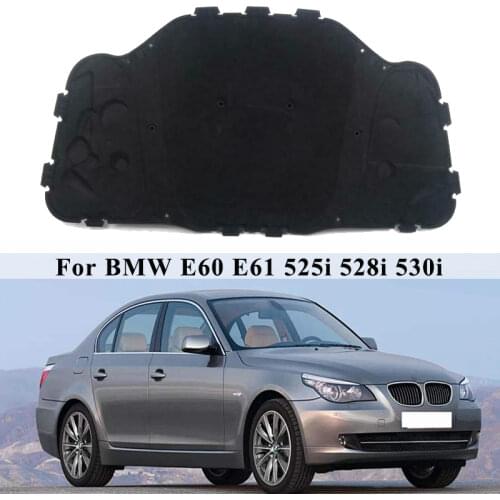 Auto Hood Engine Sound Heat Insulation Cotton Pad Soundproof Heat Insulation Mat For BMW E60 E61 525i 528i 530i 51487148208