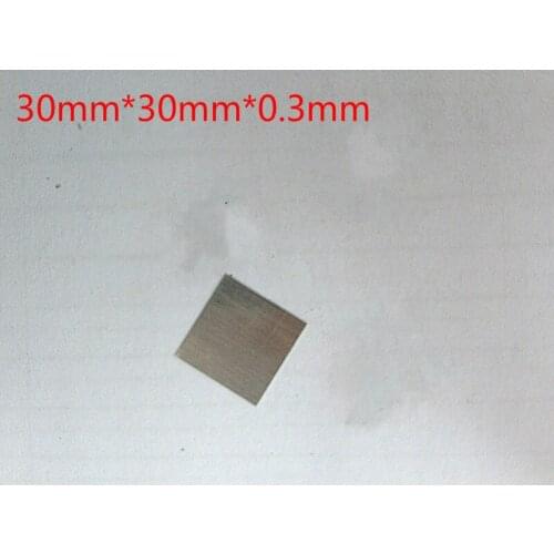 Pure platinum tablet, platinum plate electrode, purity: 99.99%, specification: 30*30*0.3 mm