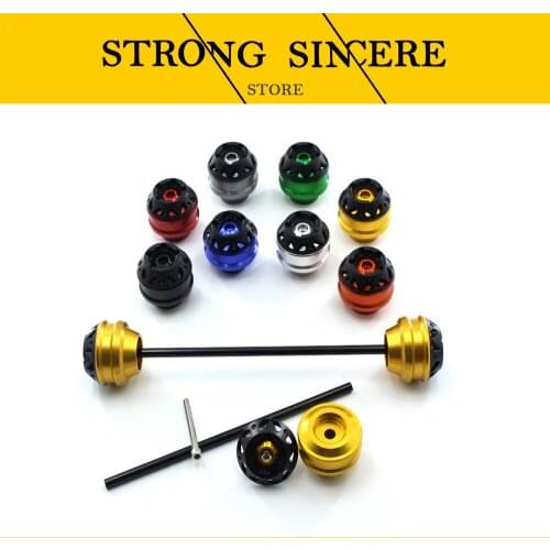 For MV AGUSTA F3 800 2015-2017 CNC Modified Motorcycle Front and rear wheels drop ball / shock absorber