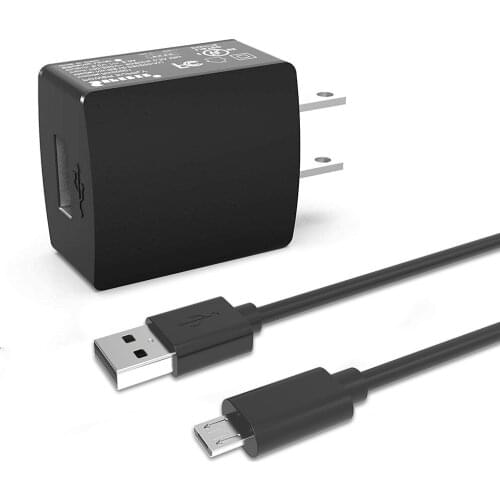 5V 2A 10W Kindle E-Reader Charger For Paperwhite Ereader, Echo Dot,Fire HD 10 / 8 with Power Supply Adapter Cord