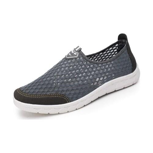 Sneakers Men 2020 Casual Light Mesh Men Shoes Male Tennis Solid Color Breathable Male Shoes Comfortable Outdoor Man Shoes