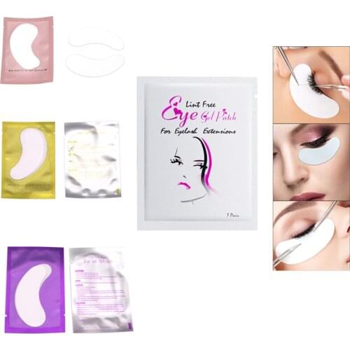 100/50 Pairs Eyelash Extension Under Gel Eye Pads Eye Mask Paper Patches Tips Sticker Make Up Tools Mask Pack