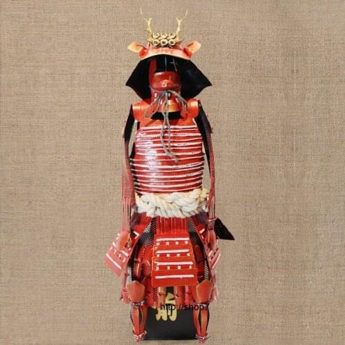 Retro Warring States Warrior Armor Model Japan Sanada Yukun Armor Bar Living Room Decoration Decoration Study Arts & Crafts