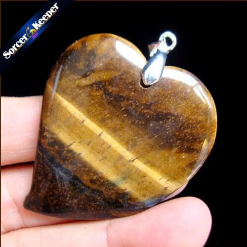 Women & Men Fashion Jewelry Pendant Necklaces With Chain Wholesale Natural Blue Tigers Eye Quartz Stone Colares Femininos RS409