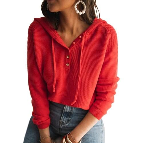 Women Sexy Hooded Pullovers Sets Pure Fleece Euramerican Single-breasted Drawstring Sweater Coat Sudaderas Para Mujer #G3