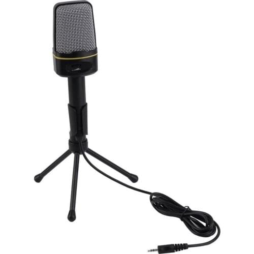 1pc 3.5mm Wired Studio Capacitive Plug and Play Microphone SF-920 for Computer Wholeslae Electret Microphone Single Microphone