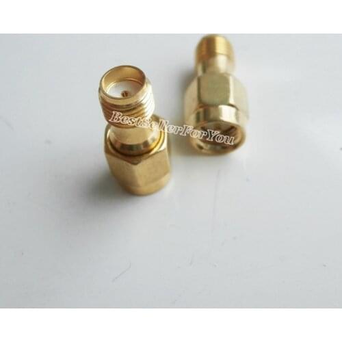 1Pcs SMA Connector Male Plug To SMA Connector Female Straight RF Connector Adapter
