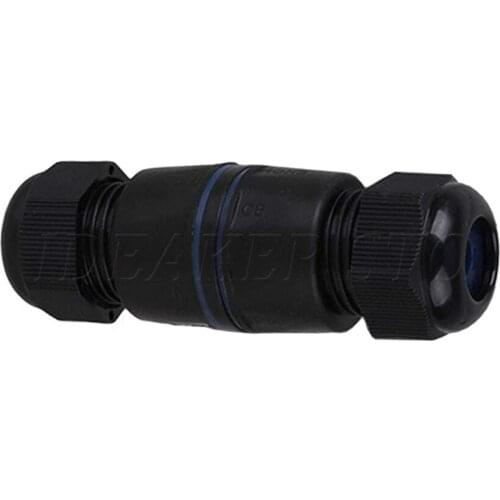 5PCS RJ45 IP68 Coupler Waterproof Cable Wire Connector Protection M25 Gland Non Shield Double Cable Use Outdoor Equipment