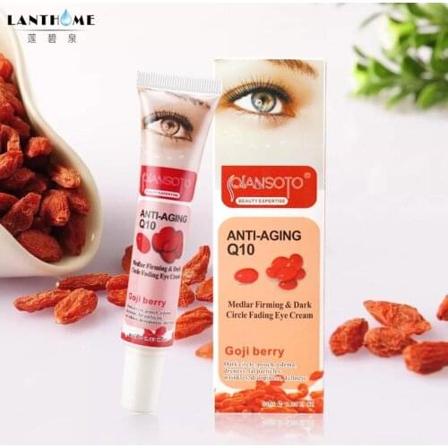 100% GOJI eye cream against puffiness remove dark circles under the eyes firming anti anti-wrinkle anti-puff cream