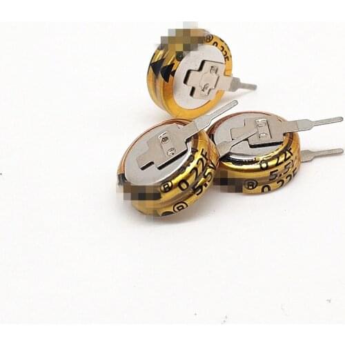 5pcs Original DCS5R5224V 5.5V 0.22F Double-Layer Gold Storage Memory 5.5V0.22F Button capacitor