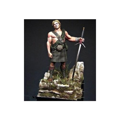 54mm Scottish Warrior Ancient Battlefield Historical Figure GK Figure Unassembled Unpainted
